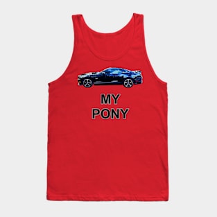 My Pony BLK50 Neon Tank Top